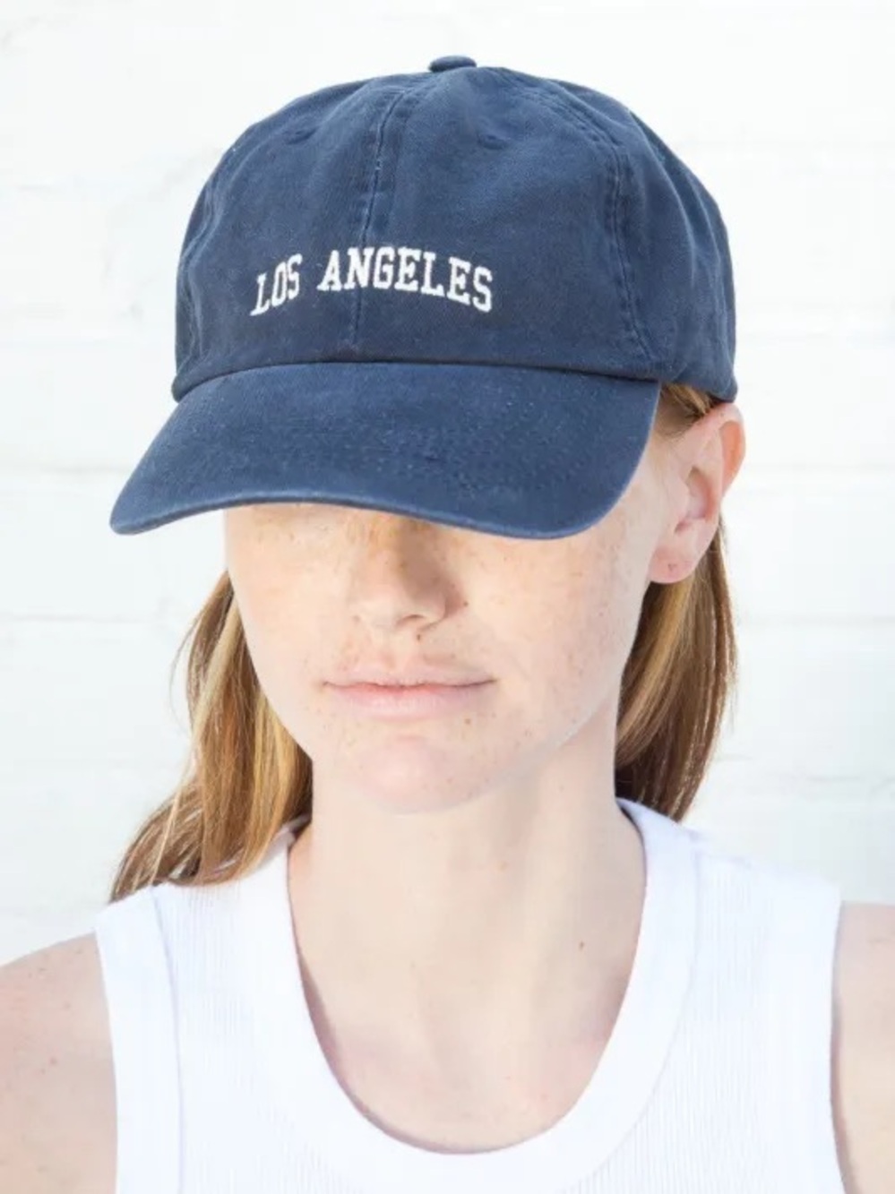 Zara womens “Los Angeles” embroidered baseball cap